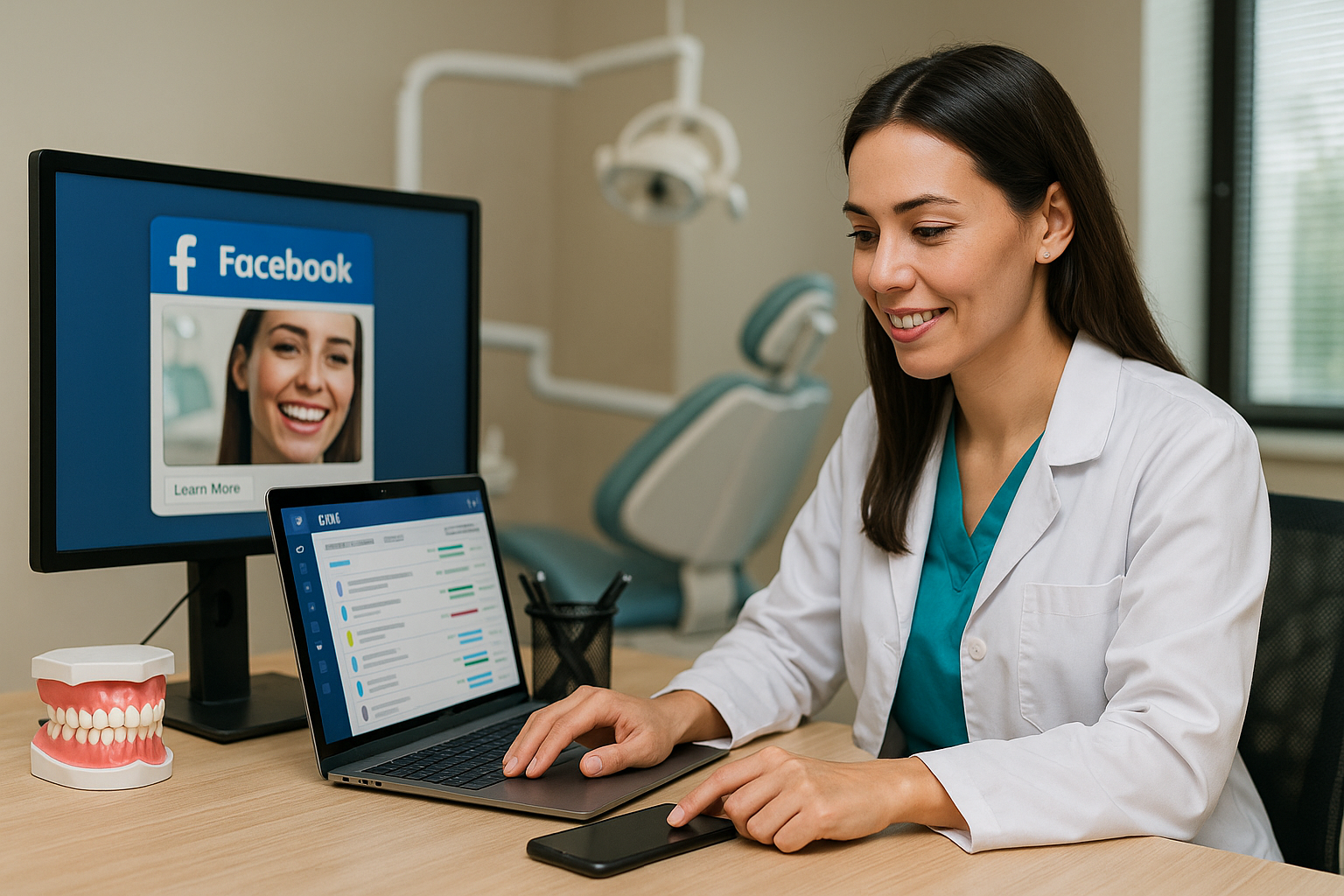 Como usar anúncios no Meta Ads para atrair mais pacientes para sua clínica odontológica